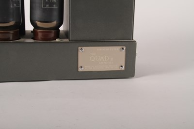 Lot 390 - A vintage Quad II valve amplifier, w.32cm
