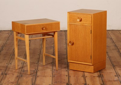 Lot 74 - A Meredew oak bedside table, circa 1960s,...