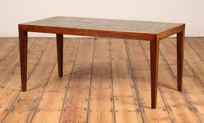 Lot 68 - Severin Hansen (Danish, 1914-1987), a rosewood...