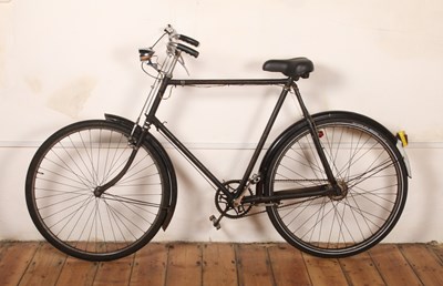 Lot 210 - A vintage Raleigh Roadster gentleman's bicycle,...