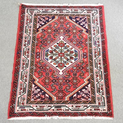 Lot 171 - An Iranian woollen rug