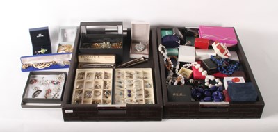 Lot 127 - A collection of costume jewellery, to include...