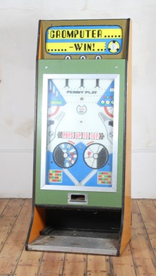 Lot 381 - A vintage Cromputer Win! penny play arcade...