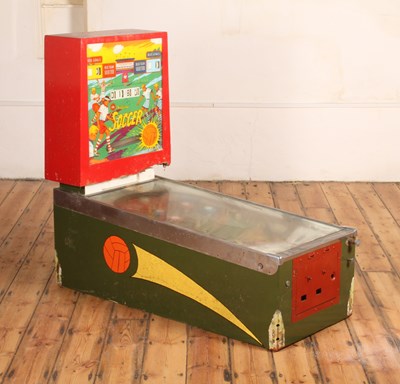 Lot 382 - A Williams Soccer pinball machine, circa 1960s,...