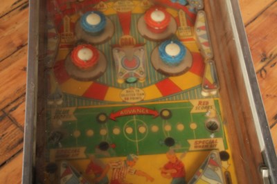 Lot 382 - A Williams Soccer pinball machine, circa 1960s,...