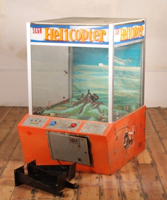 Lot 378 - A Sega Helicopter arcade game, circa 1970s,...