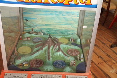 Lot 378 - A Sega Helicopter arcade game, circa 1970s,...