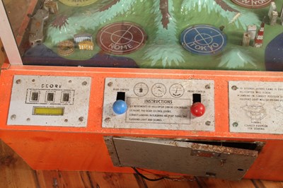 Lot 378 - A Sega Helicopter arcade game, circa 1970s,...