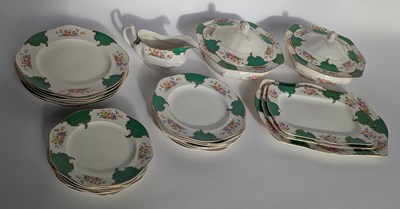 Lot 475 - A James Kent Sandringham pattern dinner...