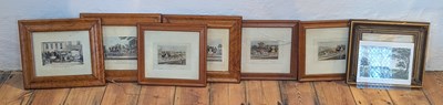 Lot 410 - A collection of six engravings, primarily...