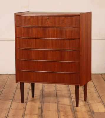 Lot 56 - Skeie & Co, a Norwegian teak chest, 1960s,...