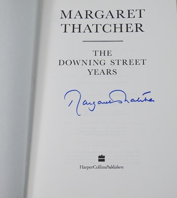 Lot 79 - A signed copy of Margaret Thatcher's 'The Downing Street Years'