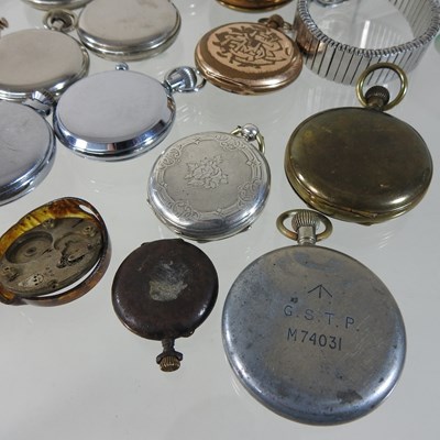 Lot 45 - A collection of pocket watches