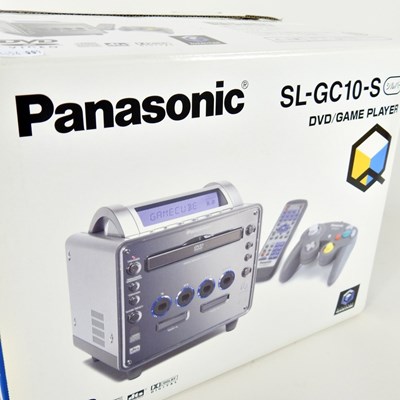 Lot 105 - A Panasonic SL-GC10-S DVD and game player