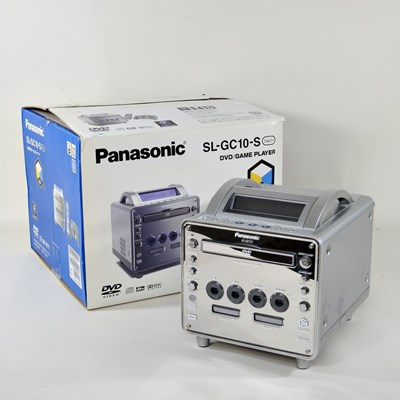 Lot 105 - A Panasonic SL-GC10-S DVD and game player