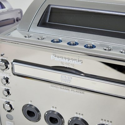 Lot 105 - A Panasonic SL-GC10-S DVD and game player