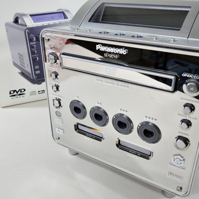 Lot 105 - A Panasonic SL-GC10-S DVD and game player