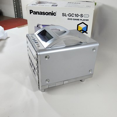 Lot 105 - A Panasonic SL-GC10-S DVD and game player