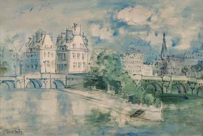 Lot 3 - Attributed to Jean Dufy (French, 1888-1964),...