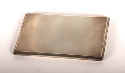 Lot 118 - A silver pocket cigarette case, London 1961, S....