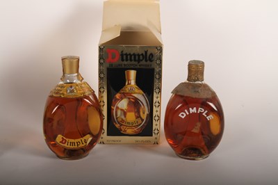 Lot 205 - Four bottles of Haig whiskey, two gold label,...
