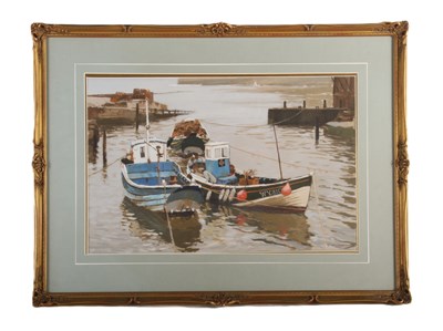 Lot 16 - Jeffrey Harpham (contemporary), Staithes...