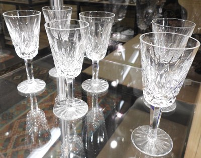 Lot 31 - A collection of Waterford Lismore pattern crystal