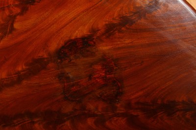 Lot 76 - A 19th century mahogany radially veneered...