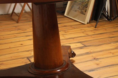 Lot 76 - A 19th century mahogany radially veneered...