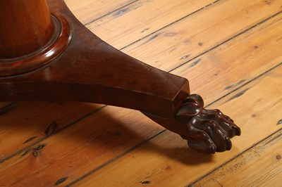 Lot 76 - A 19th century mahogany radially veneered...