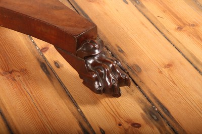Lot 76 - A 19th century mahogany radially veneered...
