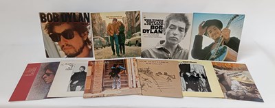 Lot 208 - A collection of ten Bob Dylan records; Slow...