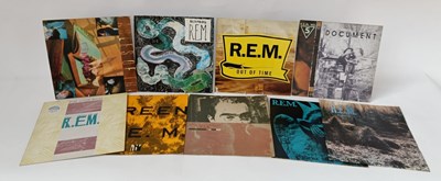 Lot 209 - A collection of nine R.E.M records; Dead...