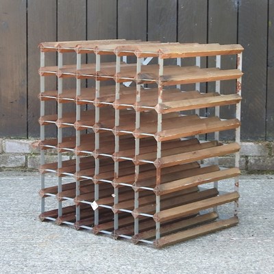 Lot 335 - A wine rack