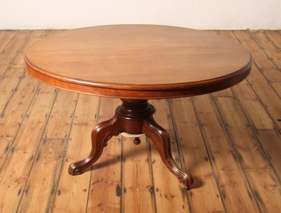 Lot 370 - A Victorian mahogany breakfast table, of...