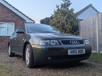 Lot 1 - An Audi A3 1.8 litre petrol engine hatchback...