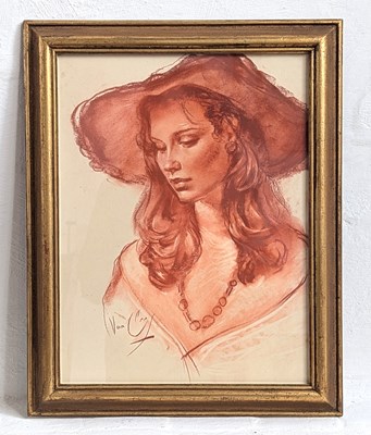 Lot 47 - Robert Van Cleef (1914 - 2006), portrait of a...