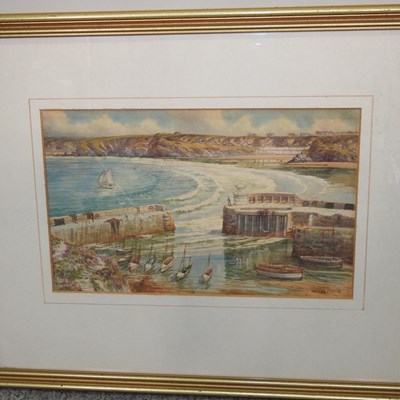 Lot 585 - Douglas Houzen Pinder, 1886-1949, St Ives