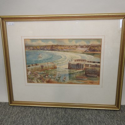 Lot 585 - Douglas Houzen Pinder, 1886-1949, St Ives