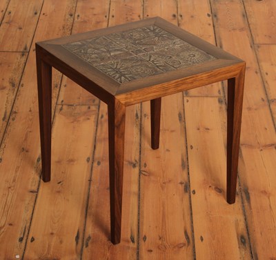 Lot 328 - Severin Hansen (Danish, 1914-1987), a rosewood...