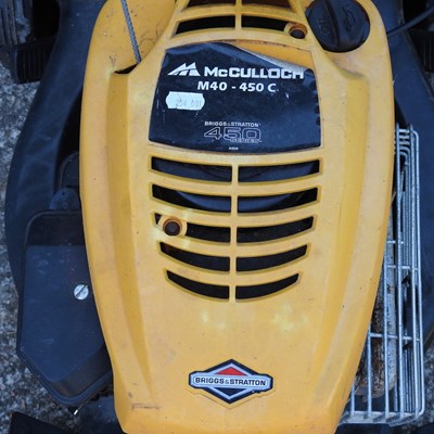 Lot 336 - A McCulloch 440 petrol lawnmower