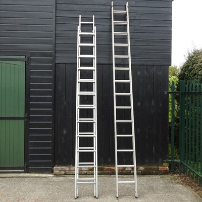 Lot 368 - An aluminium ladder