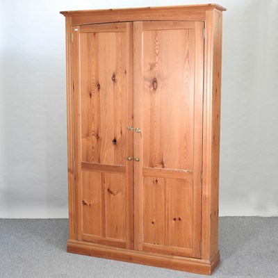Lot 436 - A mid 20th century pine cabinet