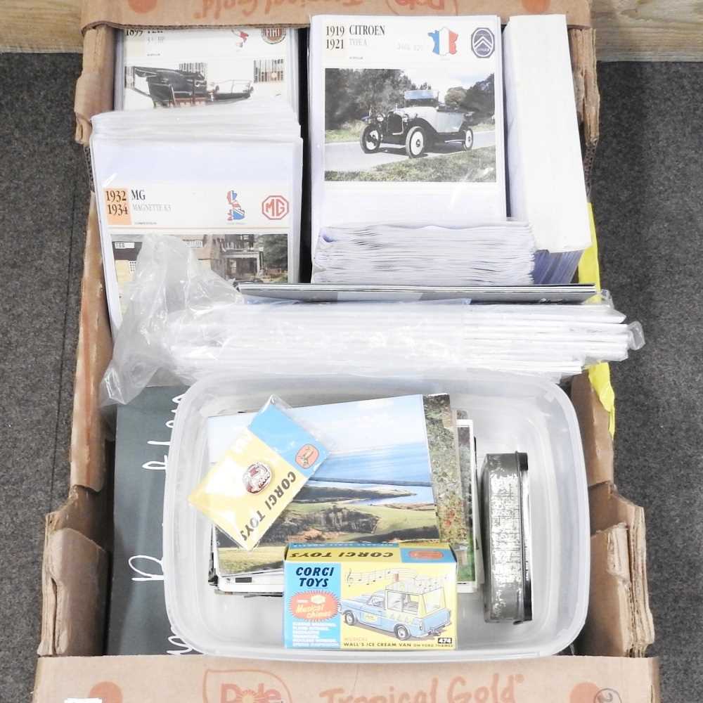 Lot 485 - A Corgi Toys model musical ice cream van,...
