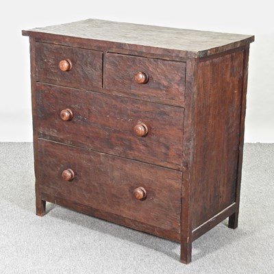 Lot 586 - A modern hardwood chest