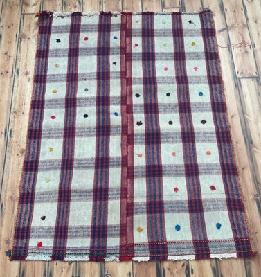Lot 449 - A Persian Jajim kilim rug, 190 x 150cm