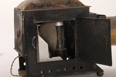 Lot 315 - A vintage magic lantern projector and slides