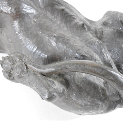 Lot 5 - Doris Lindner, 1896-1979, Recumbent Dachshund,...