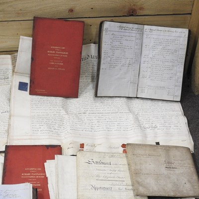 Lot 52 - A collection of indentures