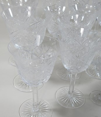 Lot 53 - A collection of cut glass